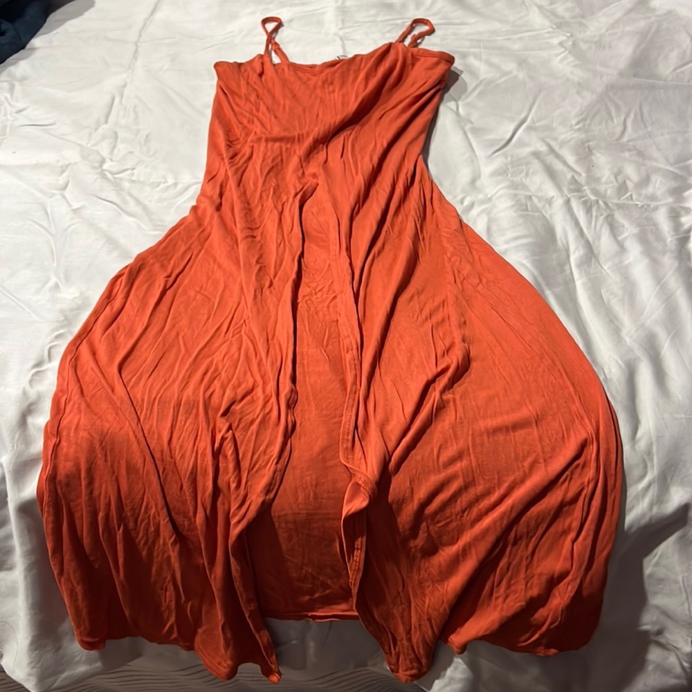 Split front long shirt